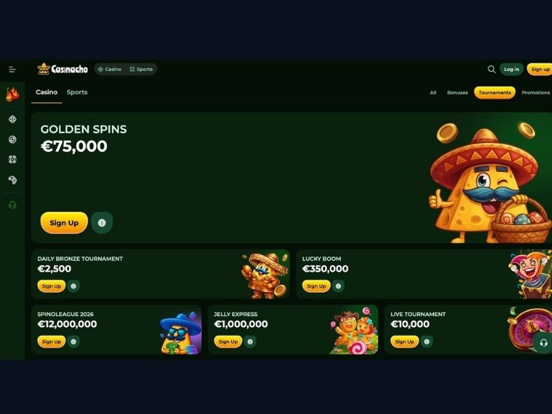 Dashboard-Konfiguration und Verantwortungstools bei Casinacho Casino für Deutschland